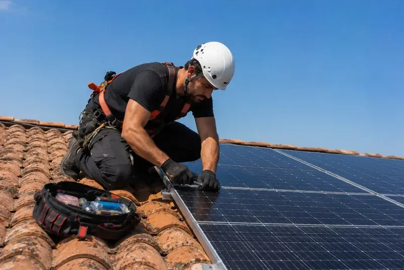 Maintenance et monitoring de panneaux solaires à Montreuil-sur-Ille